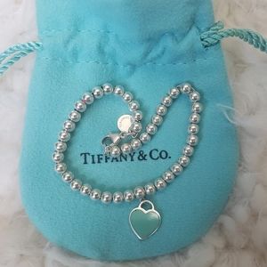 Return to Tiffany Heart Tag Bead Bracelet